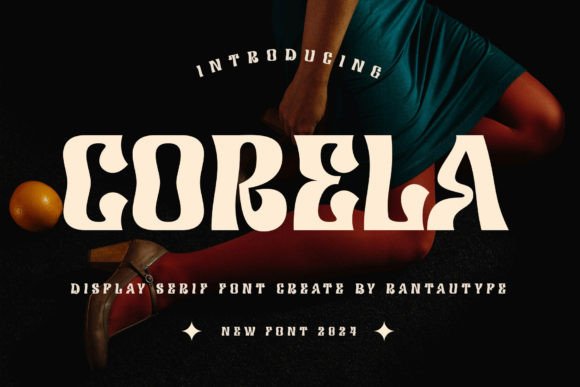 Corela: A Psychedelic Font for Modern Design