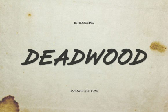 Deadwood: Elevating Design with Characterful Typography