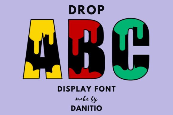 Drop: A Bold Typeface for Authentic Design
