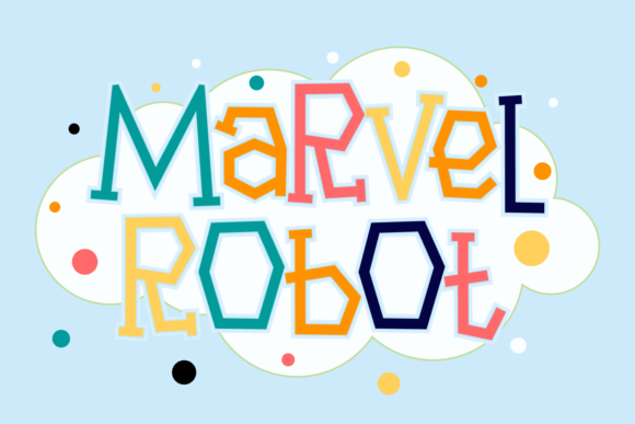 Marvel Robot: The Playful Font for Creative Design