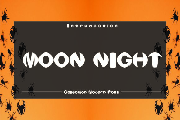 Moon Night: A Modern Display Font for Creative Impact
