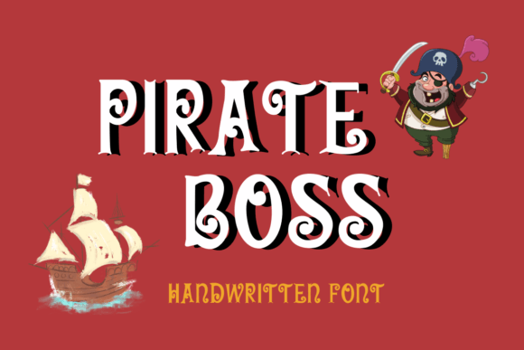 Pirate Boss: A Swashbuckling Font for Bold Visual Design