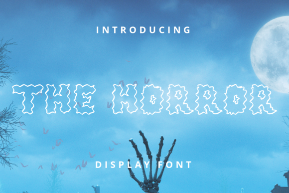 The Horror: A Bold Font for Fearless Design